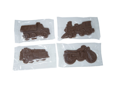 Assorted Milk Chocolate Vehicles 24ct