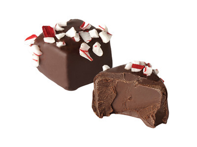 Dark Chocolate Candy Cane Mints 5lb