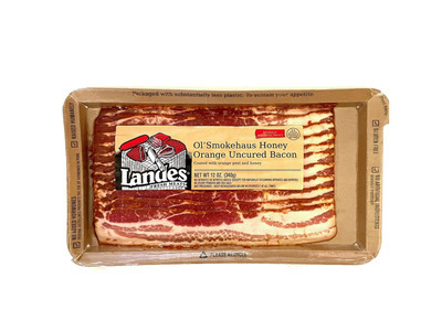 Ol'Smokehaus Honey Orange Uncured Bacon 16/12oz