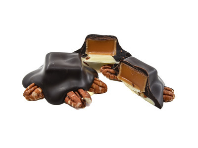 Dark Chocolate Caramel Pecan Turtles 24ct