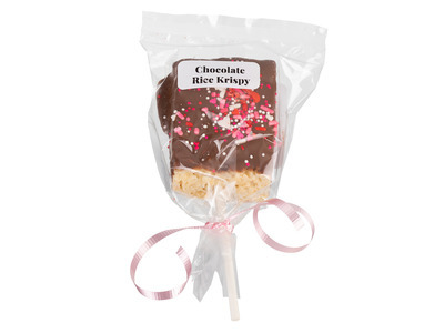 Valentine Milk Chocolate Covered Rice Krispy 24ct