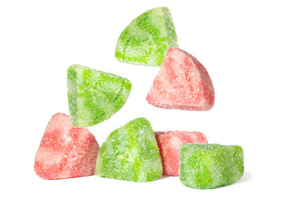 Gummi Watermelon Slices 4/4.5lb