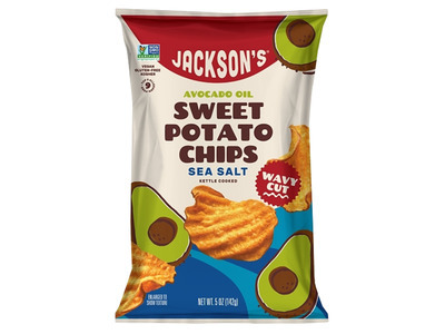 Wavy Cut Sea Salt Sweet Potato Chips 12/5oz