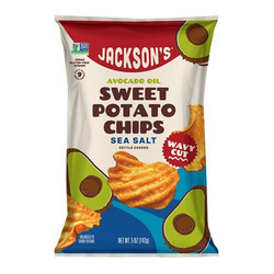 Wavy Cut Sea Salt Sweet Potato Chips 12/5oz