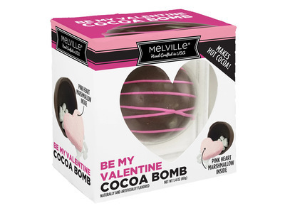 Valentine Milk Chocolate Cocoa Bomb 12ct