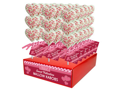 Confetti Heart Marshmallow Kabobs 18ct