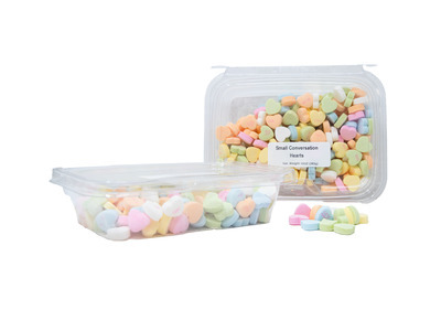 Small Conversation Hearts 12/10oz