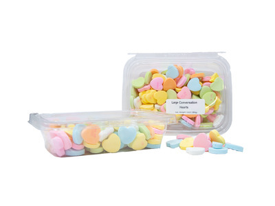 Large Conversation Hearts 12/10oz