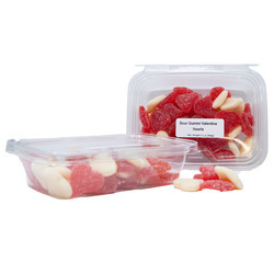 Sour Sanded Gummi Valentine Hearts 12/12oz