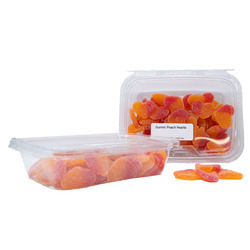 Gummi Peach Hearts 12/11oz