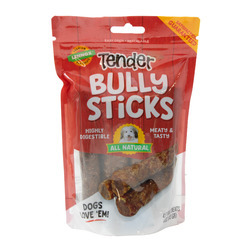 4.5" Tender Bully Sticks 6/4oz