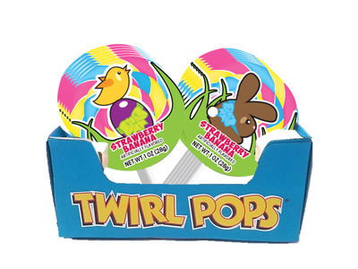 Easter Twirl Pops 12/1oz