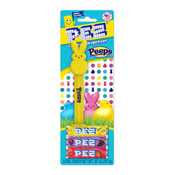 PEZ Peeps Bunny & Chick Blister Pack 12ct