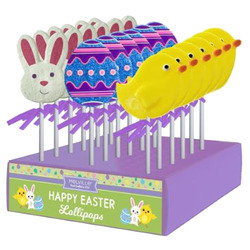 Assorted Fancy Easter Lollipops 24ct