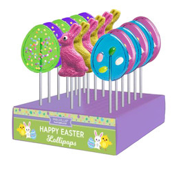 Assorted Fun Easter Lollipops 24ct