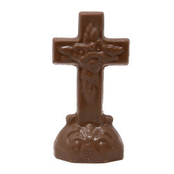 Small Solid Chocolatey Cross 24/3oz