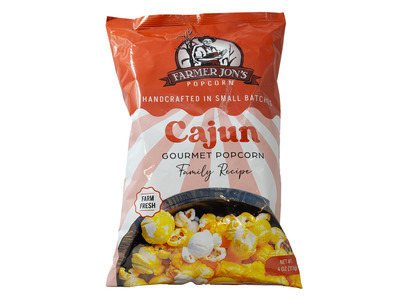 Cajun Gourmet Popcorn 6/4oz