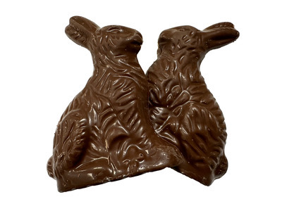 Small Milk Chocolate Easter Bunnies 40ct