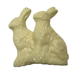 Small White Chocolate Easter Bunnies 40ct