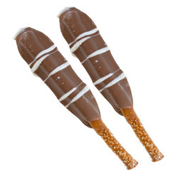 Chocolatey Caramel Covered Pretzel Rods 12/2ct