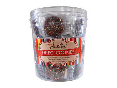 Wrapped Chocolate Covered Oreo Cookies Tub 2/36ct