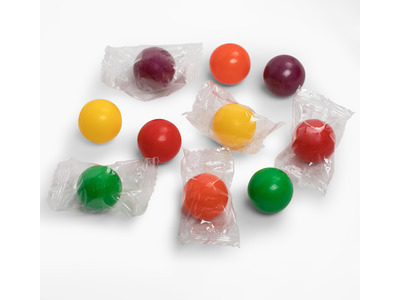 Assorted Fruit Flavored Jawbreakers, Wrapped 30lb