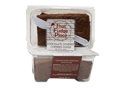 Chocolate Covered Cherries Fudge 12/8oz