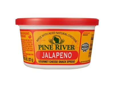 Jalapeno Gourmet Cheese Snack Spread, Shelf Stable 12/8oz