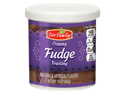 Ready-to-Spread Fudge Frosting 8/16oz