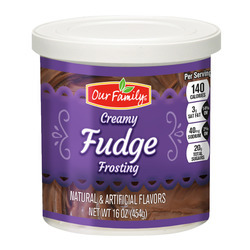 Ready-to-Spread Fudge Frosting 8/16oz