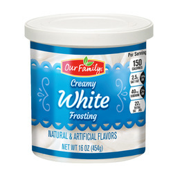 Ready-to-Spread White Frosting 8/16oz