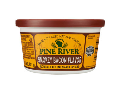 Smokey Bacon Gourmet Cheese Snack Spread, Shelf Stable 12/8oz