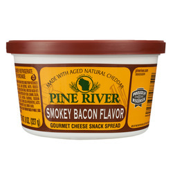 Smokey Bacon Gourmet Cheese Snack Spread, Shelf Stable 12/8oz