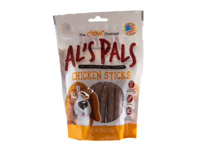 Al's Pals All Natural Dog Treats - Chicken Sticks 12/7.8oz