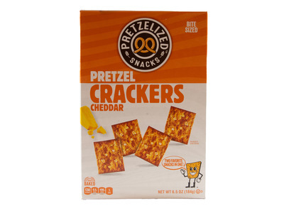 Cheddar Pretzel Crackers 12/6.5oz