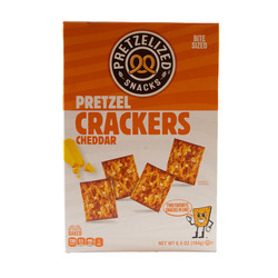 Cheddar Pretzel Crackers 12/6.5oz