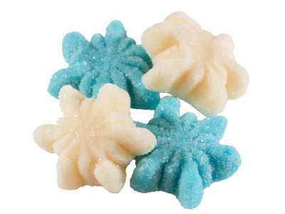 Gummy Glitter Snowflakes 12/2.2lb