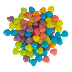 Tutti Frutti Heart-Shaped Dragee 30lb