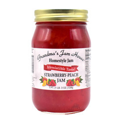 Strawberry-Peach Jam 12/16oz