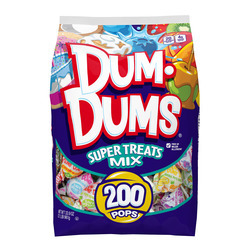 Dum Dums Super Treats Mix 6/33.9oz