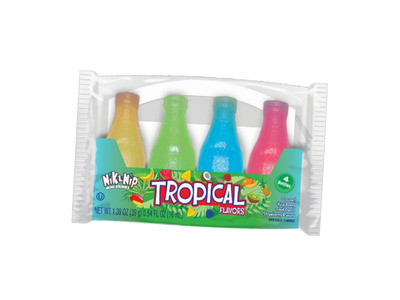 Nik-L-Nip Tropical Wax Bottles 18/4ct