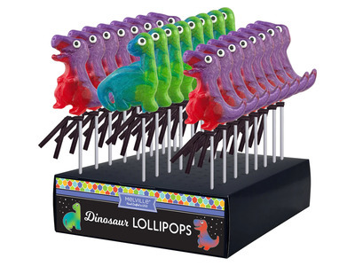 Dinosaur Lollipops 24ct