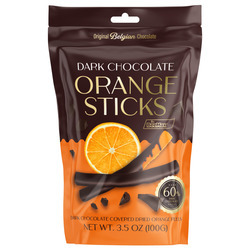 Dark Chocolate Orange Sticks 12/3.5oz