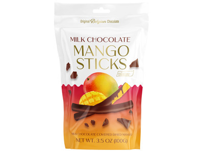 Milk Chocolate Mango Sticks 12/3.5oz