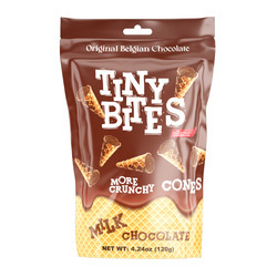 Milk Chocolate Tiny Bites Waffle Cones 12/4.24oz