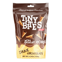 Dark Chocolate Tiny Bites Waffle Cones 12/4.24oz