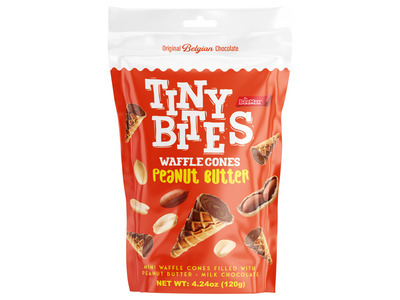 Peanut Butter Tiny Bites Waffle Cones 12/4.24oz