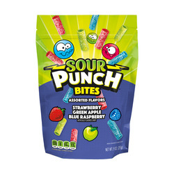 Assorted Flavors Sour Punch Bites 12/9oz