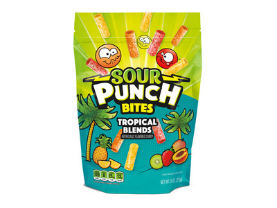 Tropical Blends Sour Punch Bites 12/9oz