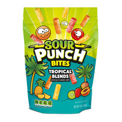 Tropical Blends Sour Punch Bites 12/9oz